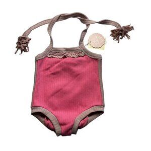Dollcake New With Tags Hot Pink Body Playsuit Size 3